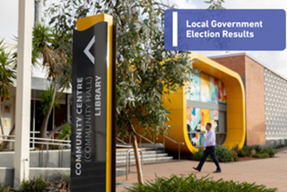 CivicCentrewiththetextoverlaidLocalGovernmentElectionResults