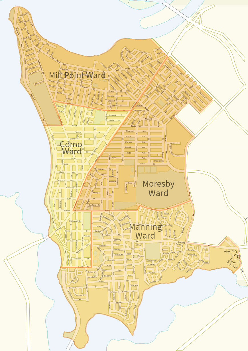 Ward Map 2019
