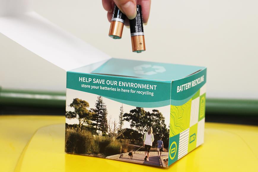 battery recycling boxes