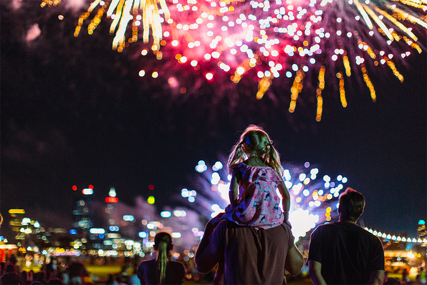 South Perth Sounds fireworks