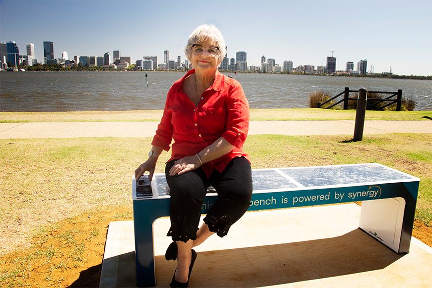 Synergy Solar Bench