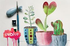 EvolveWatercolourplantsweb