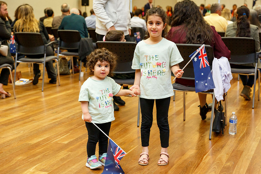 New Citizens Welcomed On Australian Citizenship Day