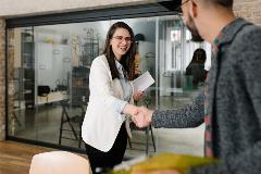 Photoofladyatjobinterview