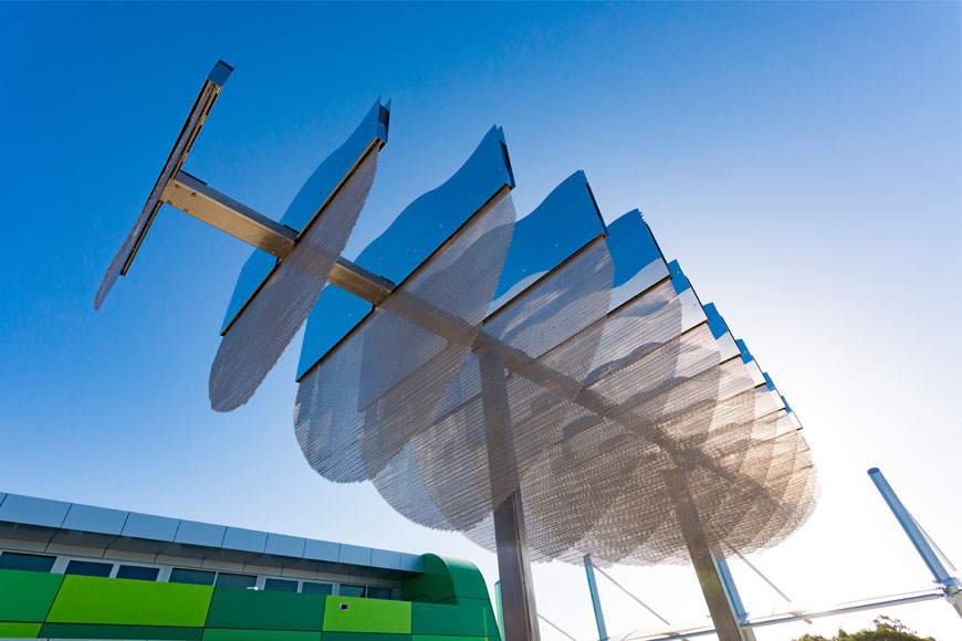 Public art at Manning Community Centre