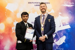 Ryan Raghuvanshi top prize winner