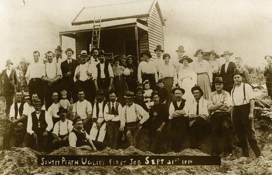 The South Perth Ugly Men’s Voluntary Association Image courtesy City of South Perth Local History Collection