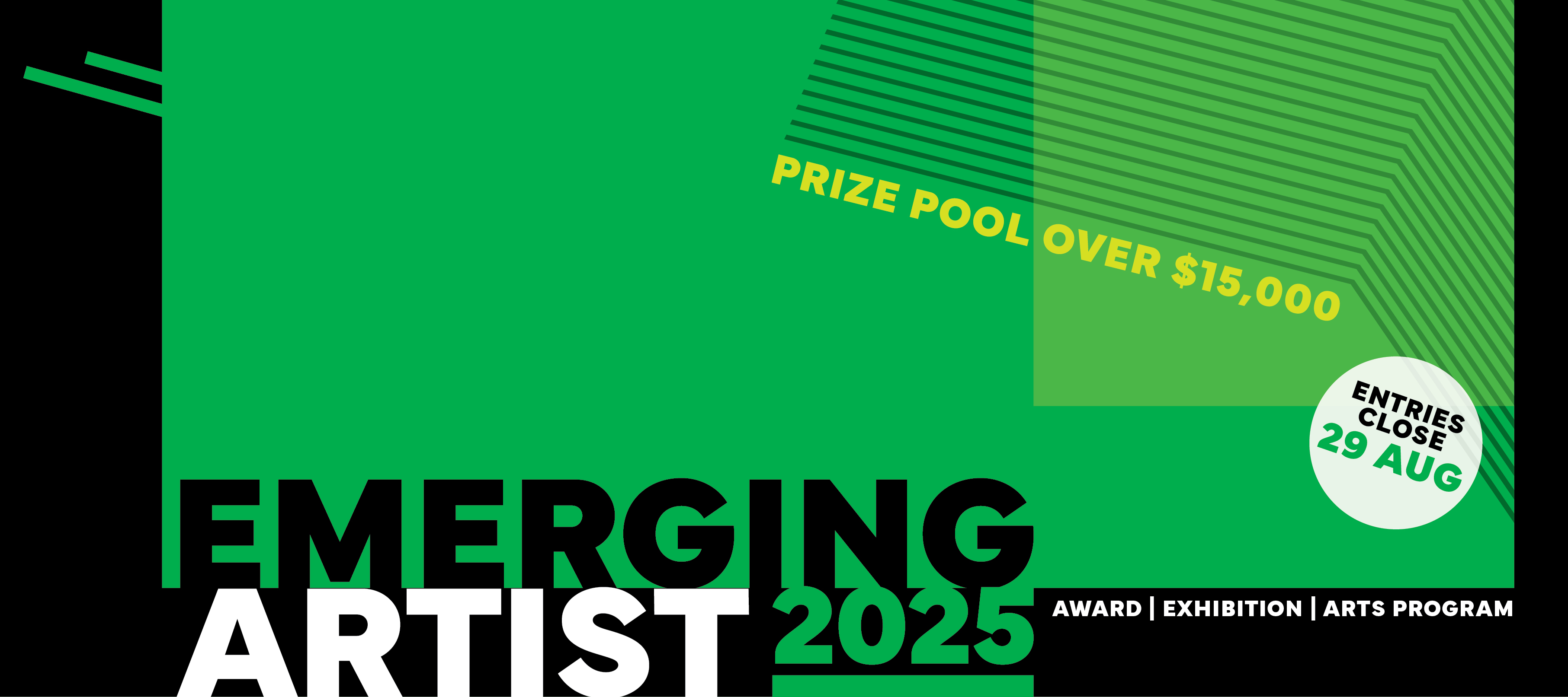 2025_EmergingArtistAward_WebCarousel_870x387_02 emerging artist award 2025
