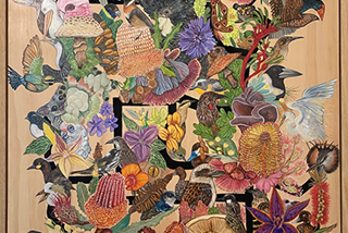 Georgina Moss - Bursting at the Seams - Emerging Artist Award 2023 Winner (Local Theme)