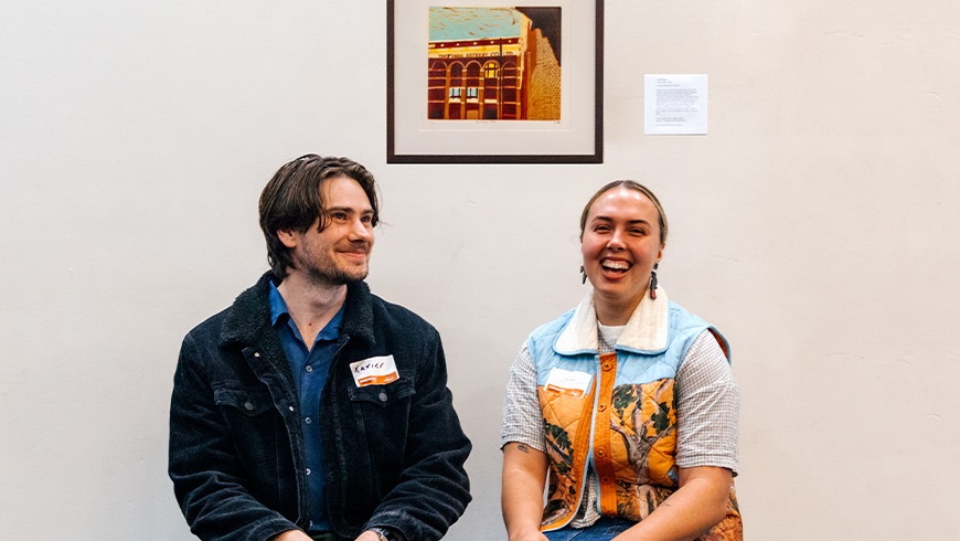 Artistsattheexhibition