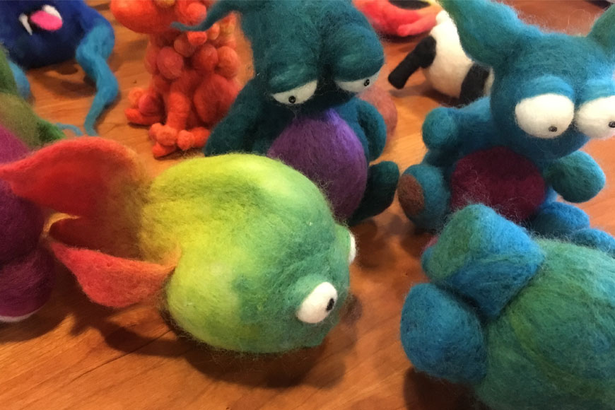 Felting-animals