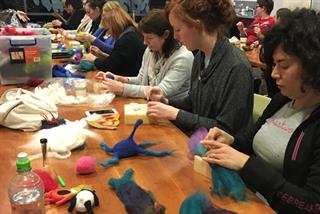 Felting-workshop-participants