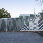 Amok Island mural