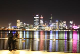 Viewing platform on Sir James Mitchell Park