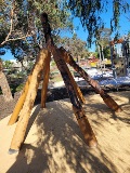 Progress photography of Swanview Reserve playground upgrade