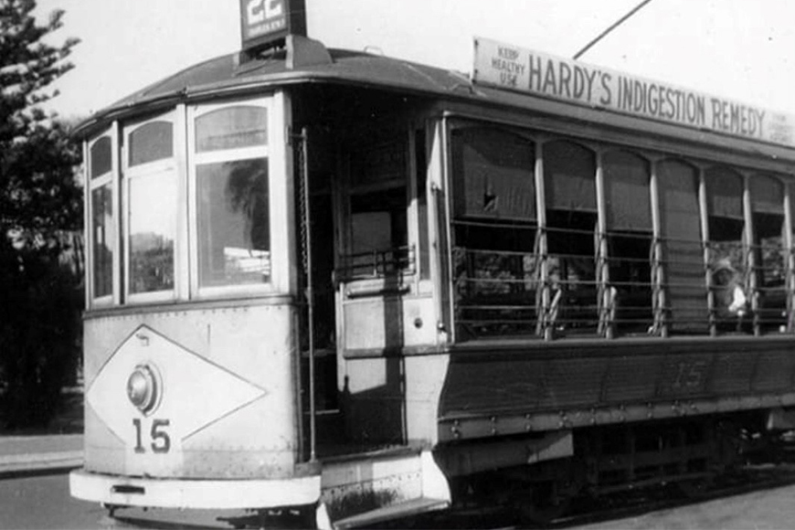Original B15 tram Original B15 tram