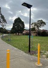 A new solar light in Karawara