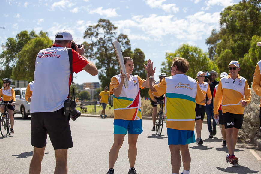 Queens Baton Relay South Perth 2018-7274