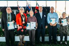 Australia Day WA Senior Community Citizen of the Year Award Dominic Emichi