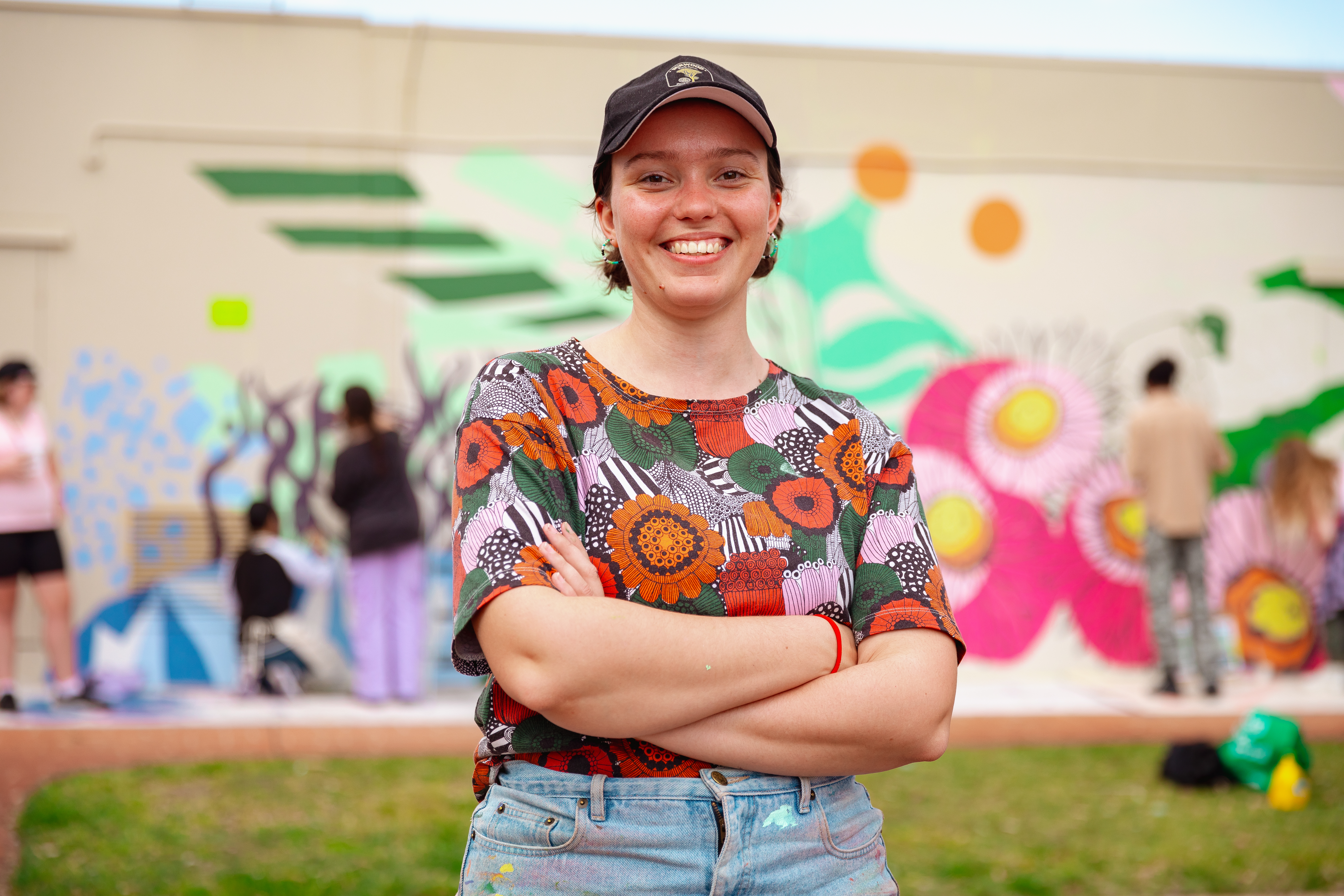 Community arts facilitator Mikaela Miller.