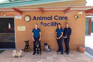 Animal Care Facility reception