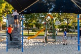 ChildrenplayingontheplayequipmentatBillMcGrathplayground