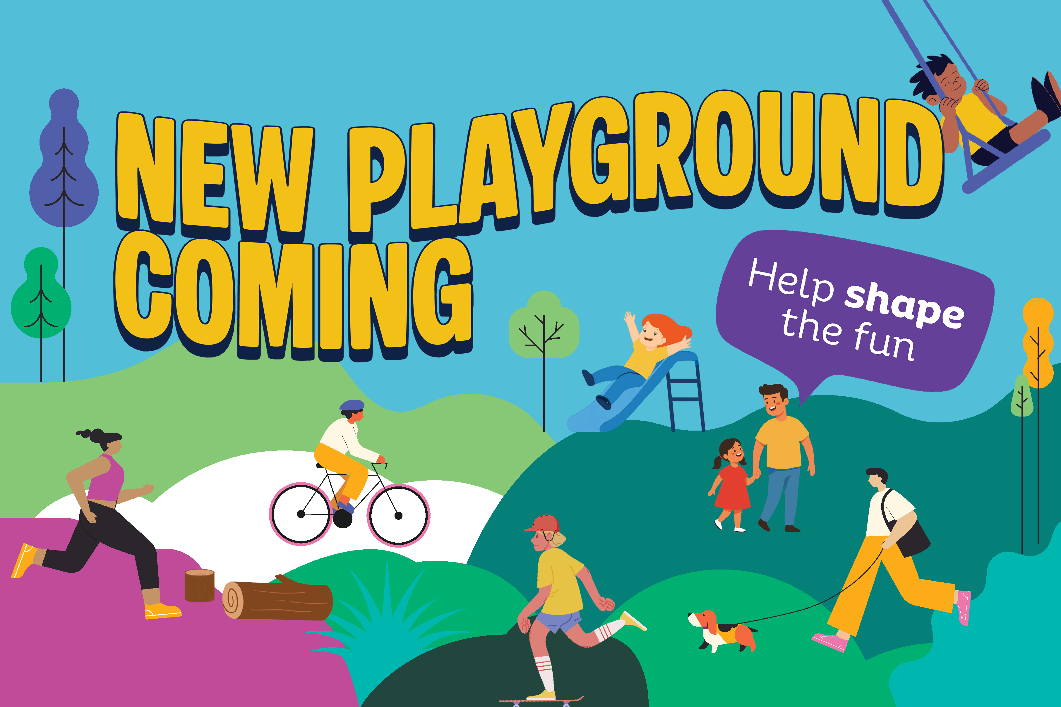 New playground sign.