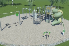 Arenderedimageofaplayground