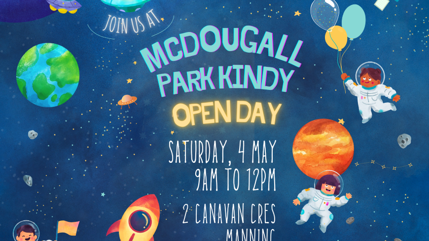 McDougall Park Community Kindergarten Open Day