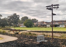 The new bird watering station at Hurlingham Living Stream