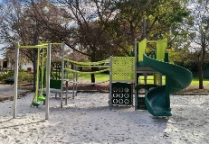 The new Hope Avenue Reserve playground