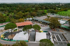 Birdseye view of the Recycling Centre