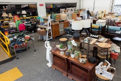 The interior of the Reuse Shop