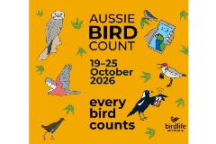 2026 Aussie Bird Count poster