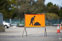 Roadworkssign