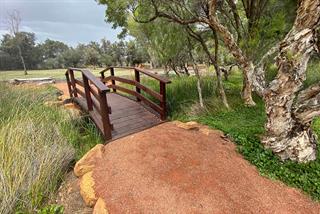 Bodkin Park bridge