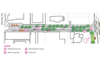 Harper Terrace concept design