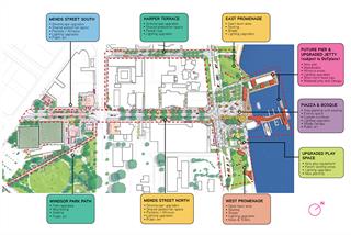 Masterplan Concept Design area overview