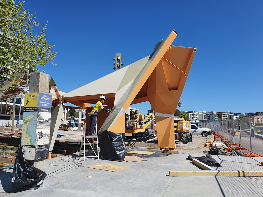 Lizard canopy progress September 2019